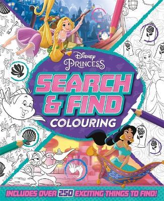 Disney Princess: Search & Find Colouring - Walt Disney - cover