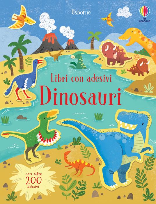 Dinosauri. Con adesivi. Ediz. a colori - Hannah Watson - copertina