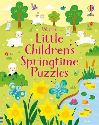 Little Children's Springtime Puzzles - Kirsteen Robson - cover