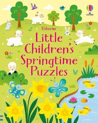 Little Children's Springtime Puzzles - Kirsteen Robson - cover