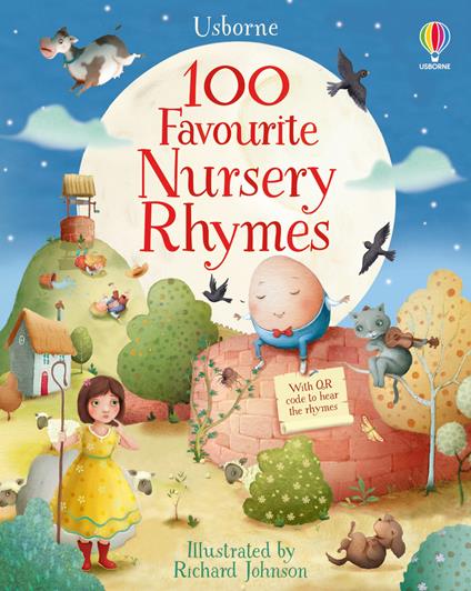 100 Favourite Nursery Rhymes - Felicity Brooks - cover
