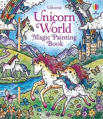 Unicorn World Magic Painting Book - Abigail Wheatley - cover