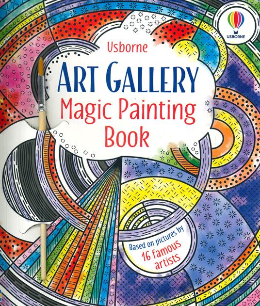 Art gallery. Magic painting book. Con pennello - Ashe de Sousa - copertina