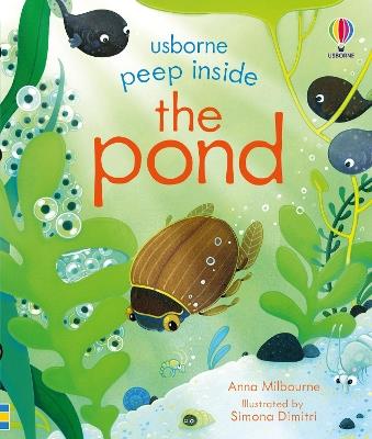 Peep Inside the Pond - Anna Milbourne - cover