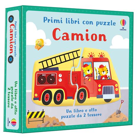 Camion. Ediz. a colori. Con puzzle - Abigail Wheatley - copertina