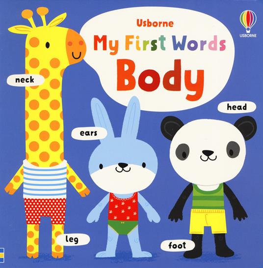My first word book. body. Ediz. a colori - Stella Baggott - copertina