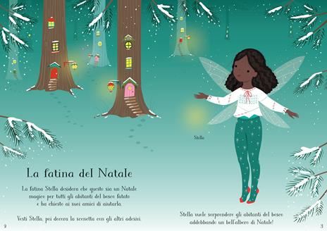 La fatina del Natale. Con adesivi. Ediz. a colori - Fiona Watt - 2