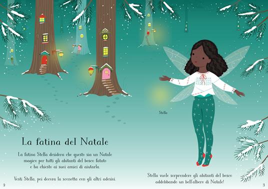 La fatina del Natale. Con adesivi. Ediz. a colori - Fiona Watt - 2