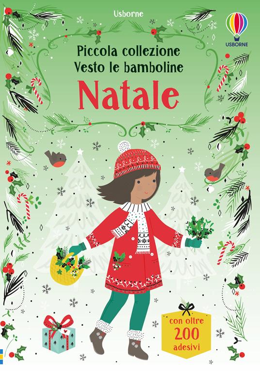 Natale. Con adesivi. Ediz. a colori - Fiona Watt - copertina