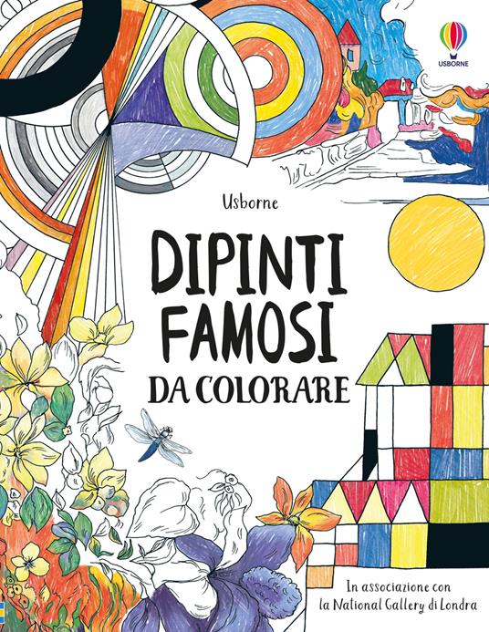 Dipinti famosi da colorare. Ediz. illustrata - Susan Meredith - copertina