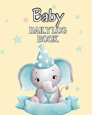 Baby's Daily Log Book: Keep Track of Newborn's Feedings Patterns, Sleep Times, Health, Supplies Needed. Ideal For New Parents Or Nannies - Black Check - cover