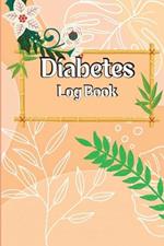 Diabetes Log Book: Diabetic Glucose Monitoring Journal Book, 2-Year Blood Sugar Level Recording Book, Daily Tracker with Notes, Breakfast, Lunch, Dinner, Bed Before & After Tracking