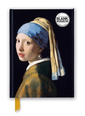 Johannes Vermeer: Girl with a Pearl Earring (Foiled Blank Journal) - cover