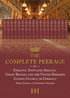 The Complete Peerage: Ab-Adam to Ayr - cover