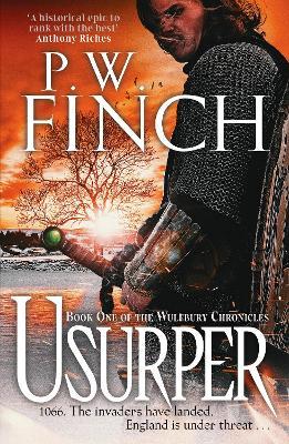 Usurper: an epic medieval adventure - P. W. Finch - cover