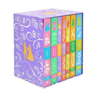 Jane Austen: The Complete 7 Books Hardcover Books Box Set: Emma, Pride and Prejudice, Persuasion, Sanditon and Other Tales, Northanger Abbey, Sense and Sensibility & Mansfield - Jane Austen - cover