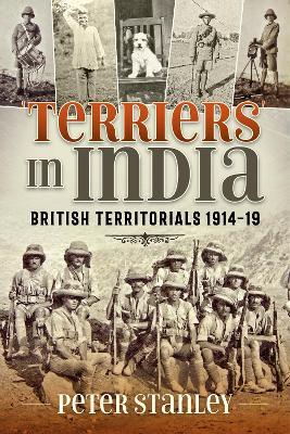 Terriers in India: British Territorials 1914-19 - Peter Stanley - cover