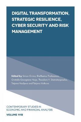 Digital Transformation, Strategic Resilience, Cyber Security and Risk Management - cover