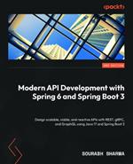 Modern API Development with Spring 6 and Spring Boot 3: Design scalable, viable, and reactive APIs with REST, gRPC, and GraphQL using Java 17 and Spring Boot 3