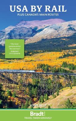 USA by Rail: plus Canada's main routes - John Pitt - cover