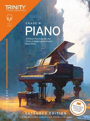Trinity College London Piano Exam Pieces Plus Exercises from 2023: Grade 4: Extended Edition - Trinity College London - cover
