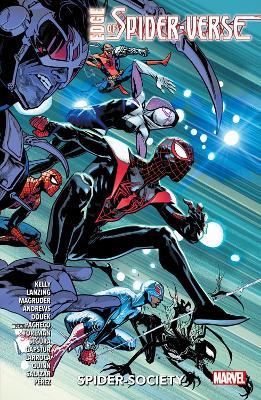 Edge of Spider-Verse: Spider-Society - Collin Kelly,Jackson Lanzing,Kaare Andrews - cover