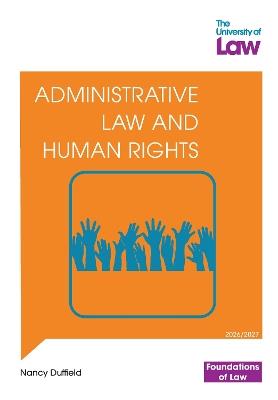 FOL - Admin & Human Rights Law 3e - Nancy Duffield - cover