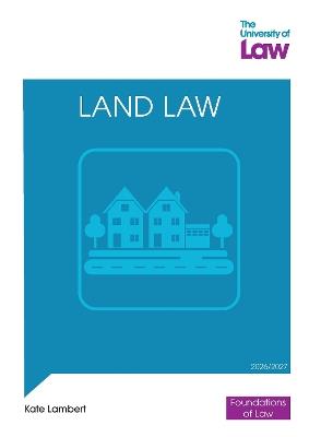 FOL - Land Law 3e - Kate Lambert - cover