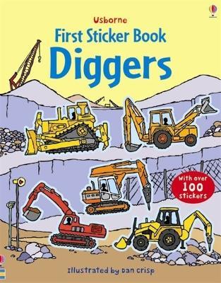 First Sticker Book Diggers - Sam Taplin - cover