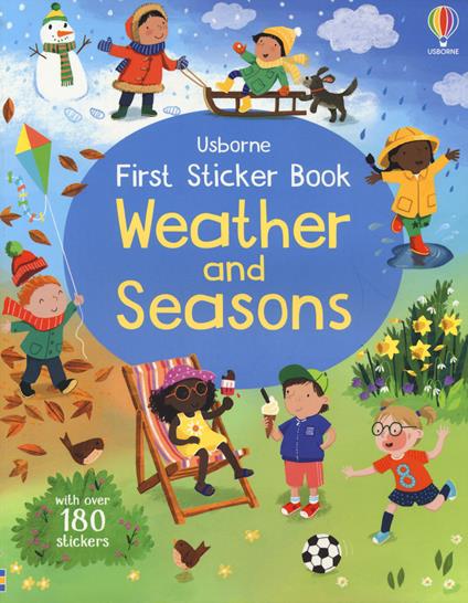 First Sticker Book Weather and Seasons - Alice Beecham - cover