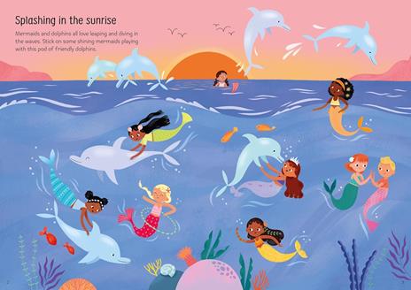 Sparkly mermaids. Sticker book. Ediz. a - Beecham Alice - 3