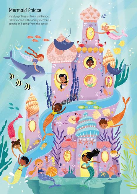 Sparkly mermaids. Sticker book. Ediz. a - Beecham Alice - 5