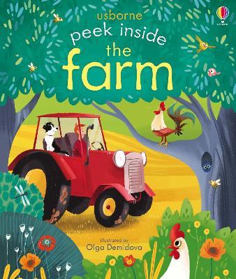 Peek Inside the Farm - Anna Milbourne - cover
