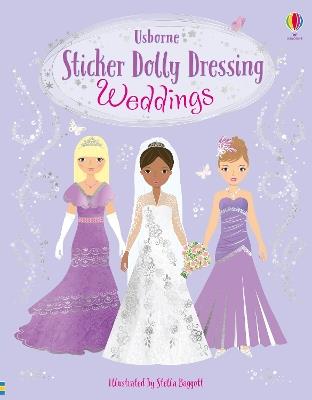 Sticker Dolly Dressing Weddings - Fiona Watt - cover