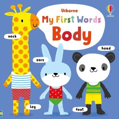 My First Words Body - Fiona Watt - cover
