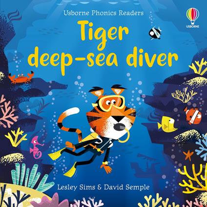 Tiger deep-sea diver - Semple David - cover