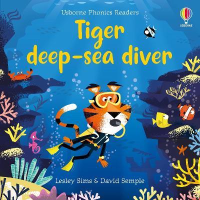 Daring tiger deep-sea diver - Lesley Sims - copertina