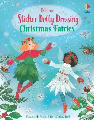 Sticker Dolly Dressing Christmas Fairies - Fiona Watt - cover