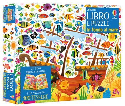 In fondo al mare. Ediz. a colori. Con puzzle - Kirsteen Robson - copertina