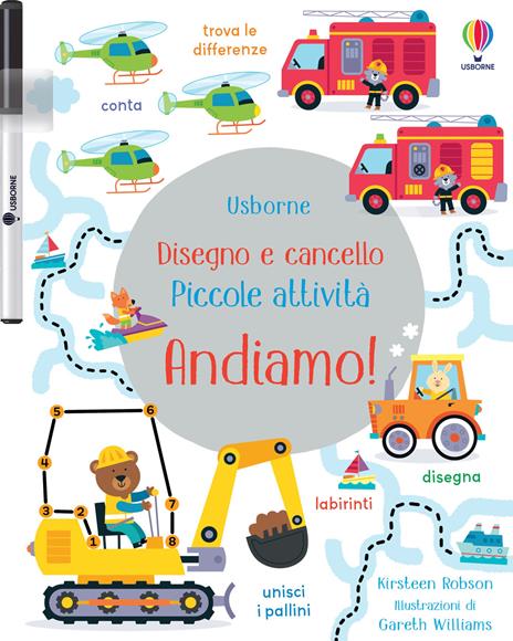 Andiamo! Ediz. a colori. Con pennarello - Kirsteen Robson - copertina
