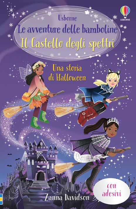 Il castello stregato. Con adesivi. Ediz. illustrata - Zanna Davidson - copertina