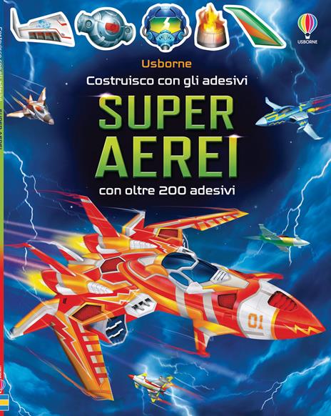 Superaerei. Con adesivi. Ediz. a colori - Simon Tudhope - copertina