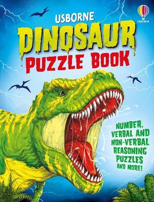 Puzzle book dinosaurs - Kirsteen Robson - copertina