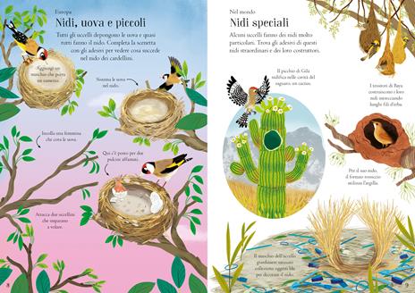 Uccelli. Con adesivi. Ediz. a colori - Jane Bingham - 2