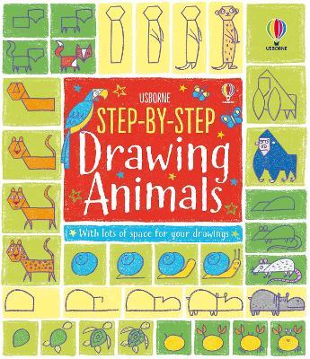 Step-by-Step Drawing Animals - Fiona Watt - cover