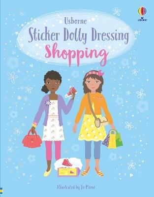 Sticker Dolly Dressing Shopping - Fiona Watt - cover