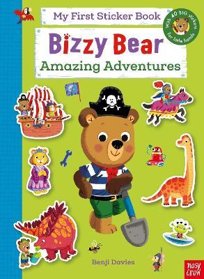 Bizzy Bear: My First Sticker Book: Amazing Adventures - cover