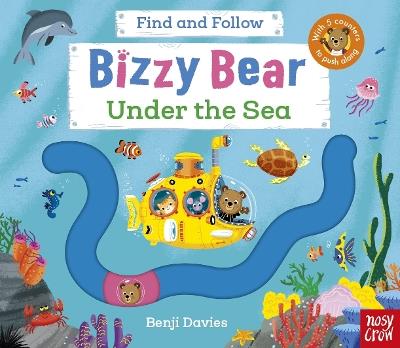 Bizzy Bear Find and Follow: Under the Sea: with 4 sliding counters - cover