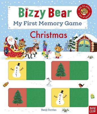 Bizzy Bear: My First Memory Game Book: Christmas - cover