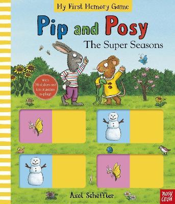 Pip and Posy: The Super Seasons (Memory Game Book) - cover